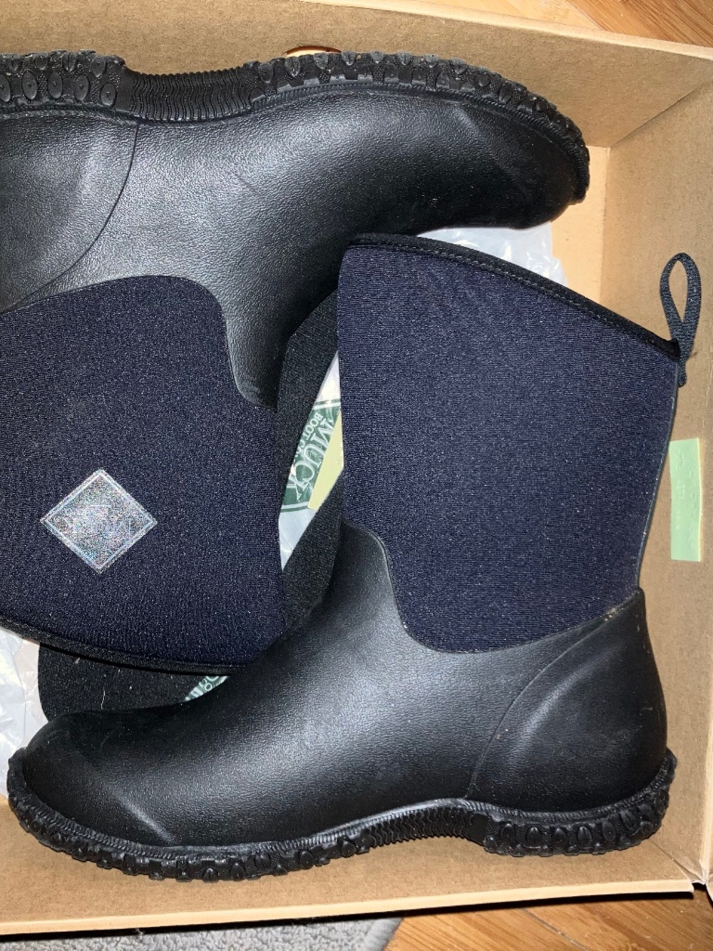 Black Muck Boots Women’s Size 8